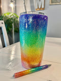 Custom 20oz straight stainless steel tumbler