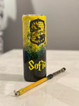 Custom 20oz straight stainless steel tumbler