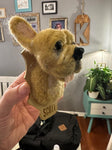 Custom Needle Felted 3d Pet Portrait plaque