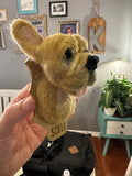 Custom Needle Felted 3d Pet Portrait plaque