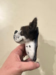 Custom Needle Felted 3d Pet Portrait plaque