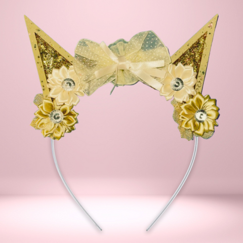 Custom Resin Pointy Cat Ear Tiara
