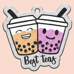 boba best teas - Acrylic Blank and SVG Cut File
