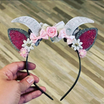 Custom Resin Goat Tiara