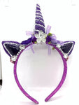 Custom Resin Rounded Unicorn Tiara