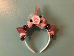 Custom Resin Rounded Unicorn Tiara