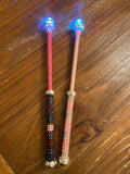 Custom handmade light up magic wands
