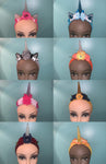 Custom Resin Rounded Unicorn Tiara