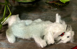 Needle felted lucky dragon. One of a kind.