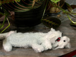 Needle felted lucky dragon. One of a kind.